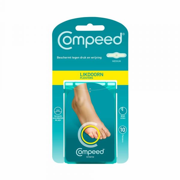 2x Compeed Likdoornpleister Medium 10 stuks