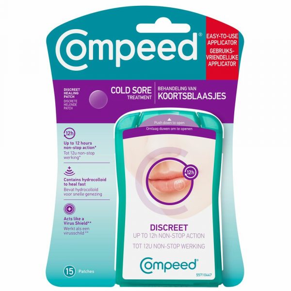 2x Compeed Lipblaasjes Patch 15 stuks