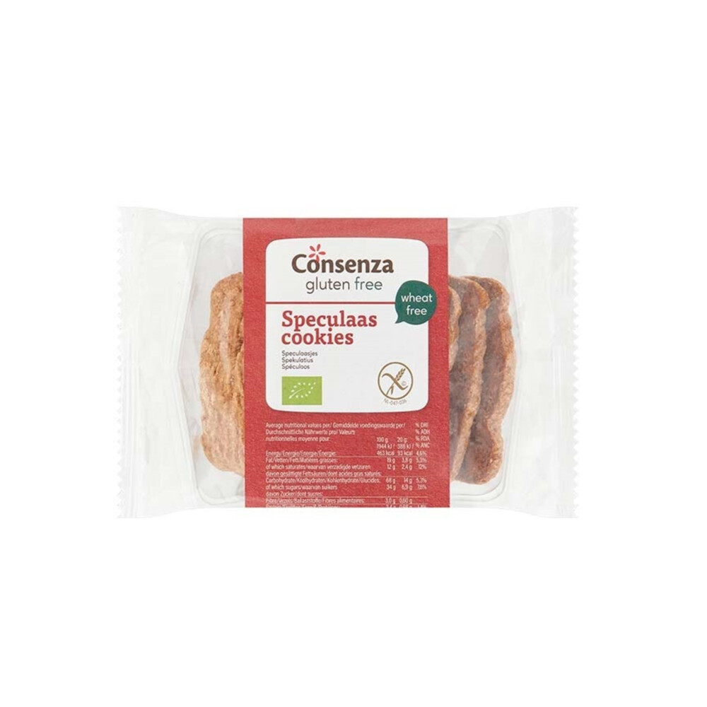 3x Consenza Koek Speculaasjes 100 gr