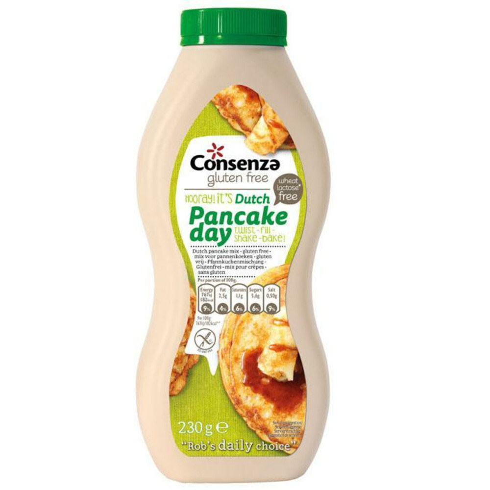 3x Consenza Pannenkoek Shaker 230 gr