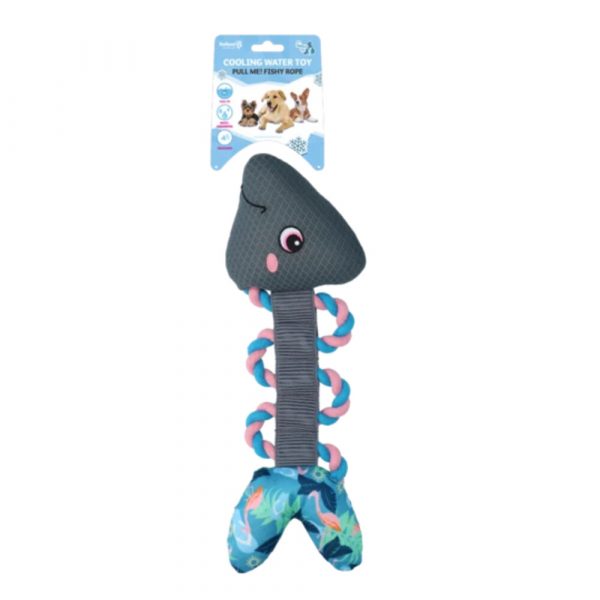 Coolpets Koelspeelgoed Pull me! Fishy Rope