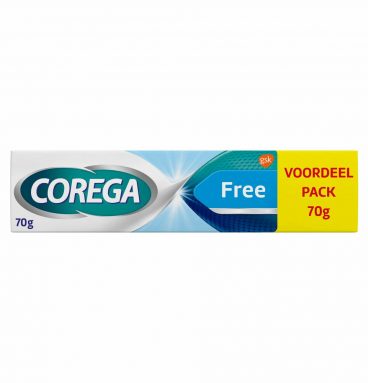 Corega Kleefcrème Free Kunstgebitverzorging 70 gr