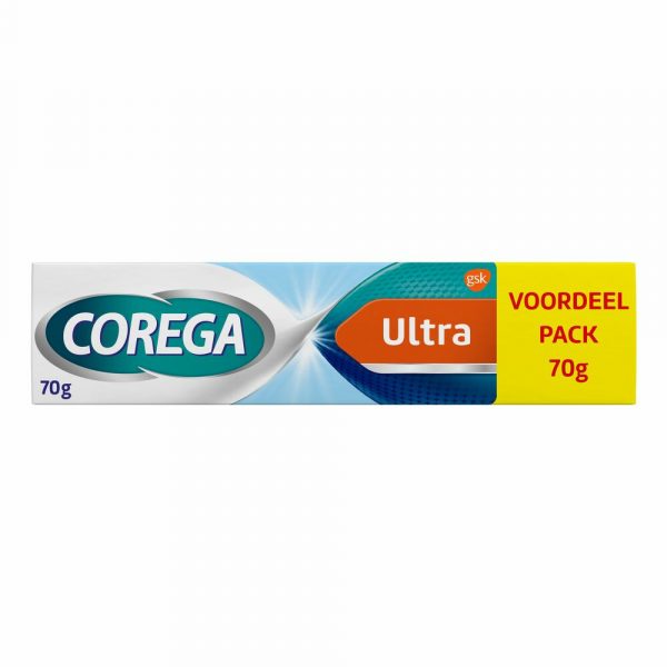 Corega Kleefcrème Ultra Kunstgebitverzorging 70 gr