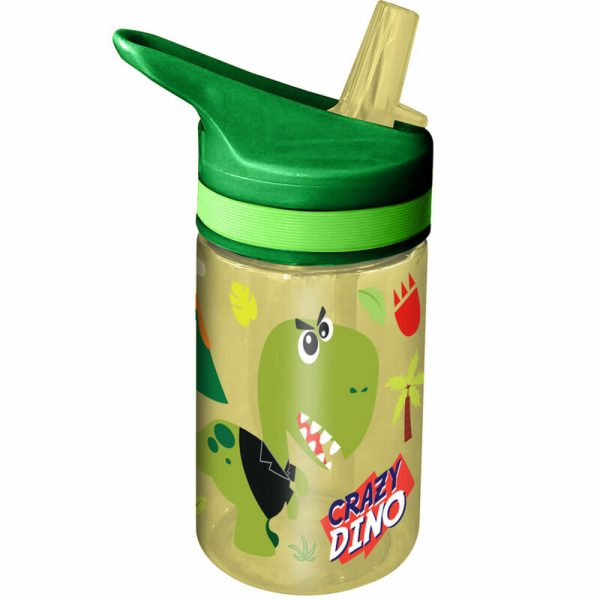 Crazy Dino Drinkfles 400 ml