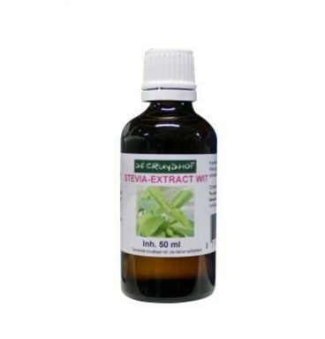 3x Cruydhof stuksevia Extract Wit 50 ml