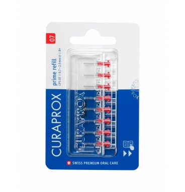 3x Curaprox Interdentaal Rager Prime Refill Rood 07 2