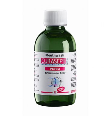 2x Curasept Mondspoeling Perio 200 ml