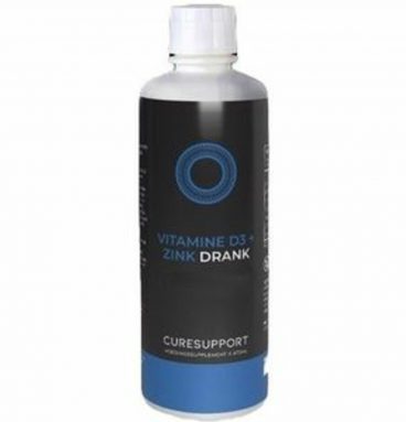 CureSupport Vitamine D3 Zink Drank 500 ml