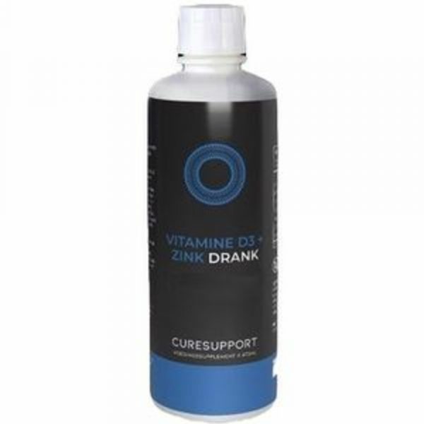 CureSupport Vitamine D3 Zink Drank 500 ml