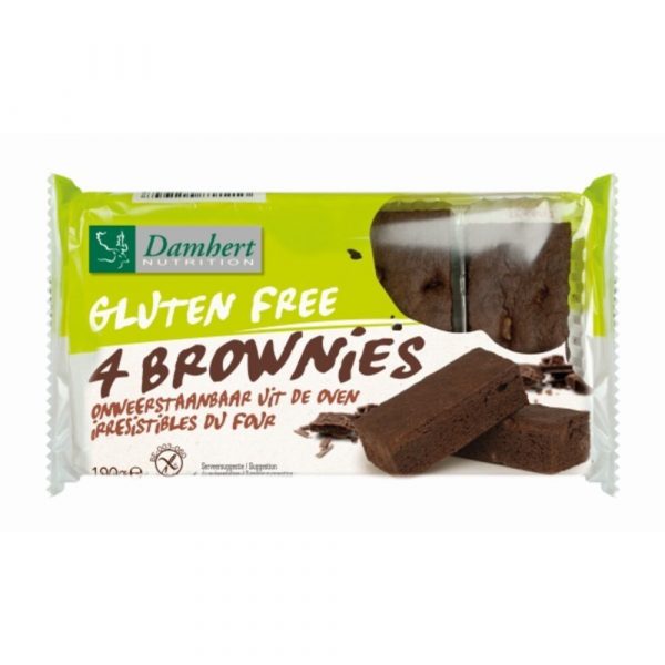 9x Damhert Brownies Glutenvrij 200 gr