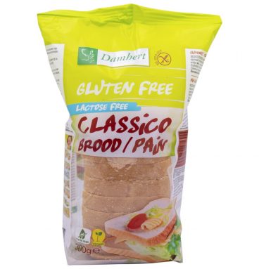 3x Damhert Classico Brood Glutenvrij Lactosevrij 300 gr