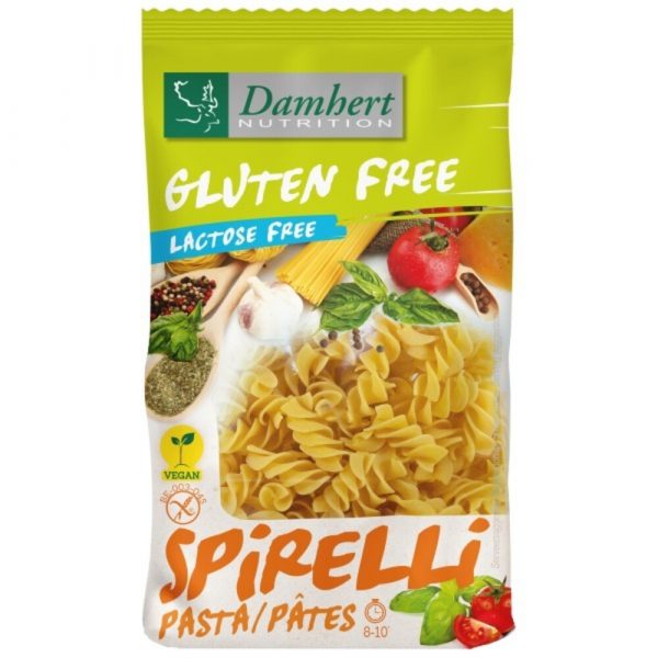 3x Damhert Glutenvrij Pasta Spiraaltjes 250 gr