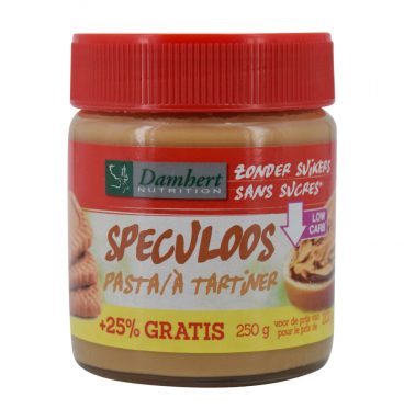 12x Damhert Speculoos Pasta Suikervrij 200 gr