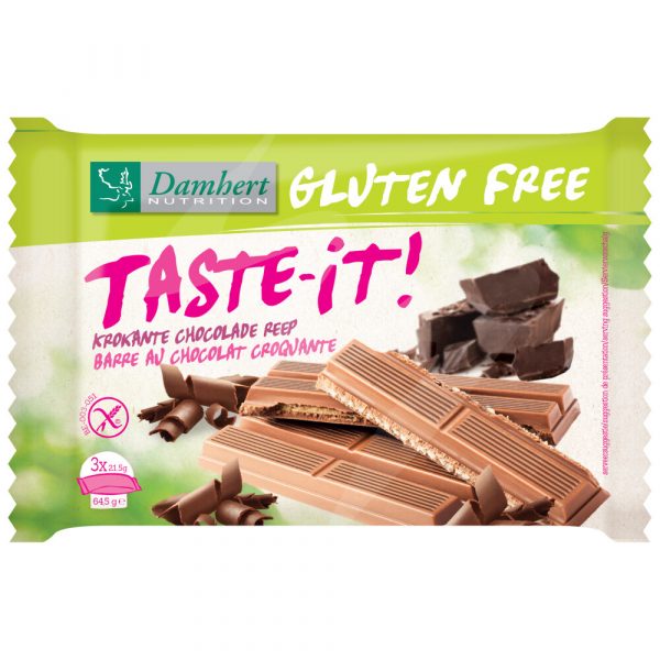 6x Damhert Taste-It Snack Glutenvrij 64