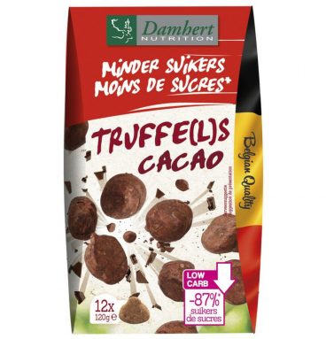 3x Damhert Truffels Minder Suiker 120 gr