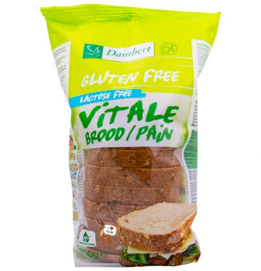 3x Damhert Vitaal Brood Glutenvrij Lactosevrij 300 gr