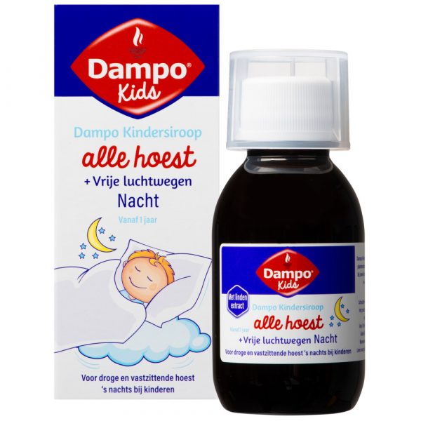 3x Dampo Alle Hoest Kind Nacht 100 ml