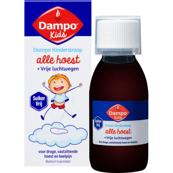 Dampo Alle Hoest Kind Suikervrij 120 ml