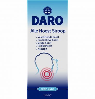 6x Daro Alle Hoest Siroop 150 ml