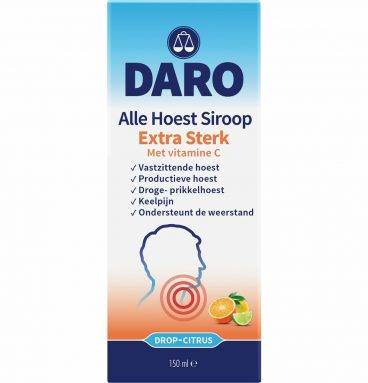 Daro Alle Hoest Siroop Extra Sterk met vitamine C 150 ml