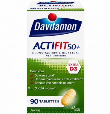 Davitamon Actifit 50+ 90 tabletten