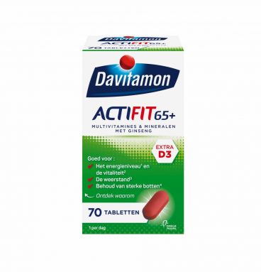 Davitamon Actifit 65+ 70 tabletten