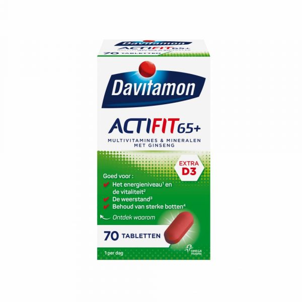 Davitamon Actifit 65+ 70 tabletten