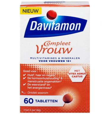 2x Davitamon Compleet Vrouw 60 capsules