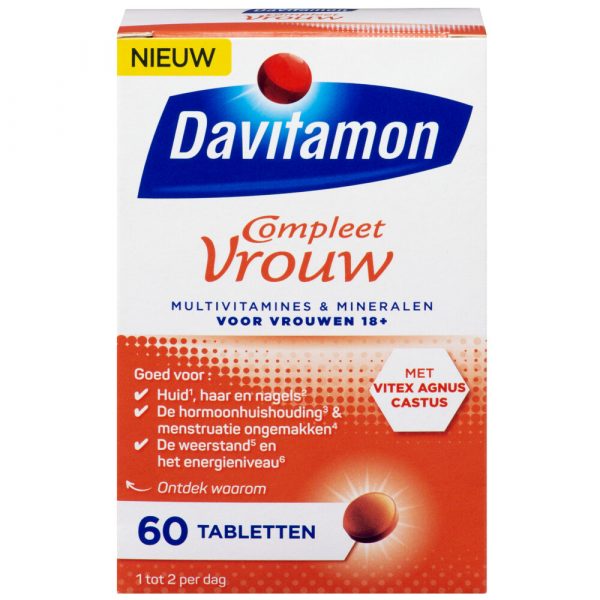 2x Davitamon Compleet Vrouw 60 capsules