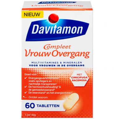 Davitamon Compleet Vrouw Overgang Multivitamine 60 tabletten