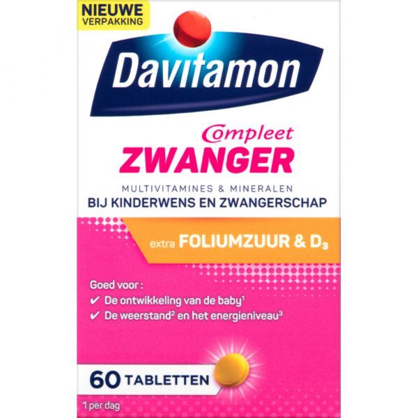 Davitamon Compleet Zwanger 60 tabletten