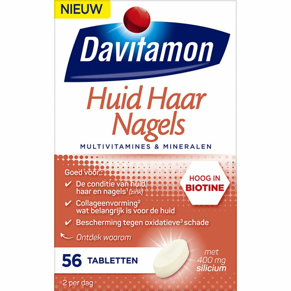 Davitamon Huid Haar Nagels 45 tabletten