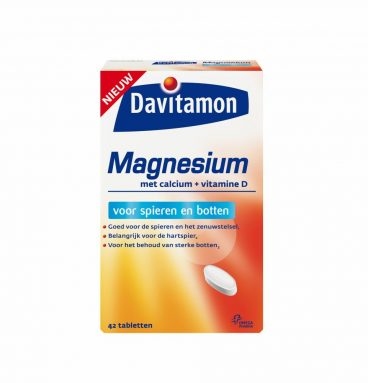 Davitamon Magnesium Spieren en Botten 42 tabletten