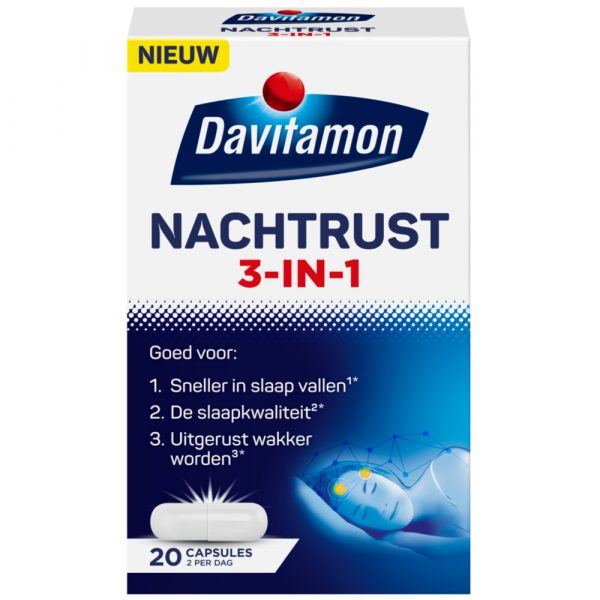 Davitamon Nachtrust 3-in-1 20 capsules