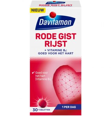 2x Davitamon Rode Gist Rijst 30 tabletten