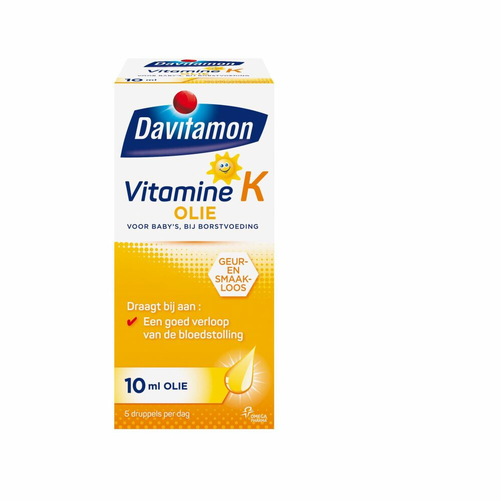 3x Davitamon Vitamine K Olie 10 ml