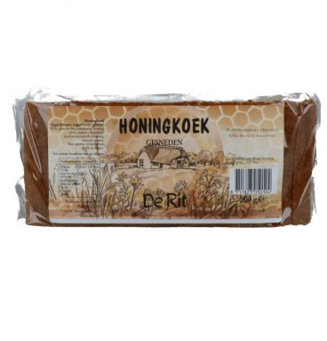 3x De Rit Honingkoek Recht 500 gr