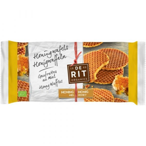 6x De Rit Honingwafels Bio 175 gr