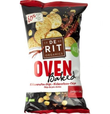 De Rit Kikkererwtchips Sweet Chili Bio 75 gr