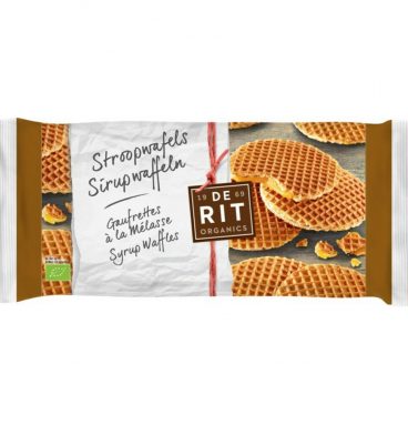 3x De Rit Roomboter Stroopwafels Bio 175 gr