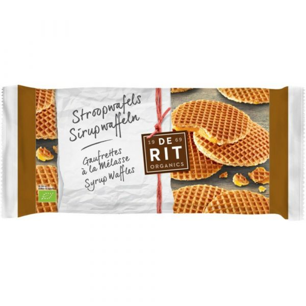 3x De Rit Roomboter Stroopwafels Bio 175 gr