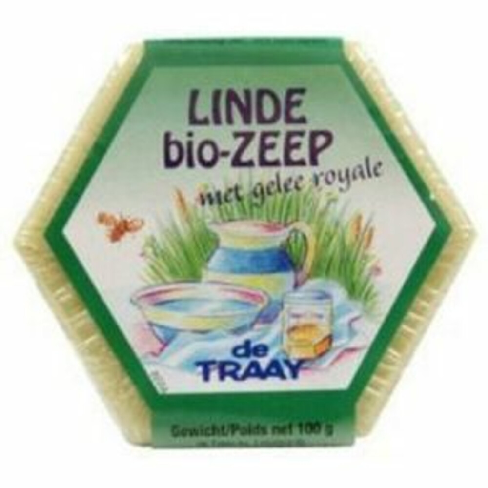 De Traay Bee Honest Cosmetics Zeep Linde&Gelee Royal 100G