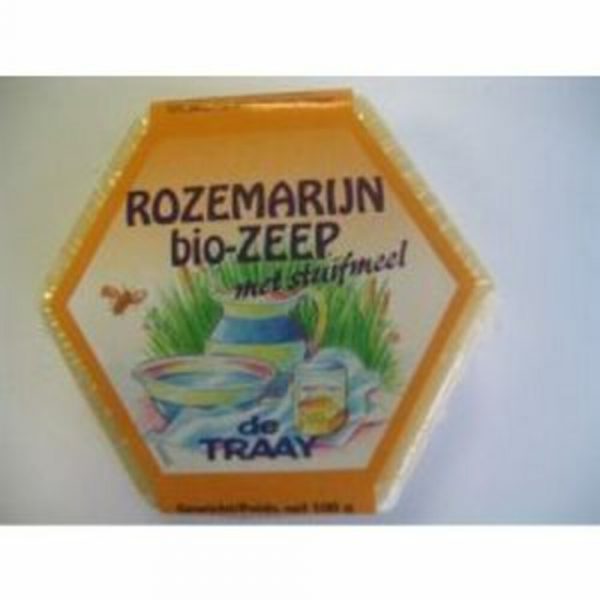 De Traay Bee Honest Cosmetics Zeep Rozemarijn met Stuifmeel 100G