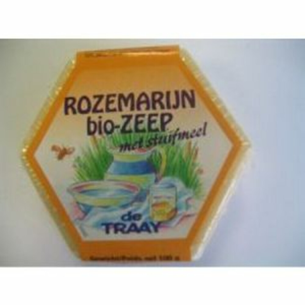 De Traay Bee Honest Cosmetics Zeep Rozemarijn met Stuifmeel 100G