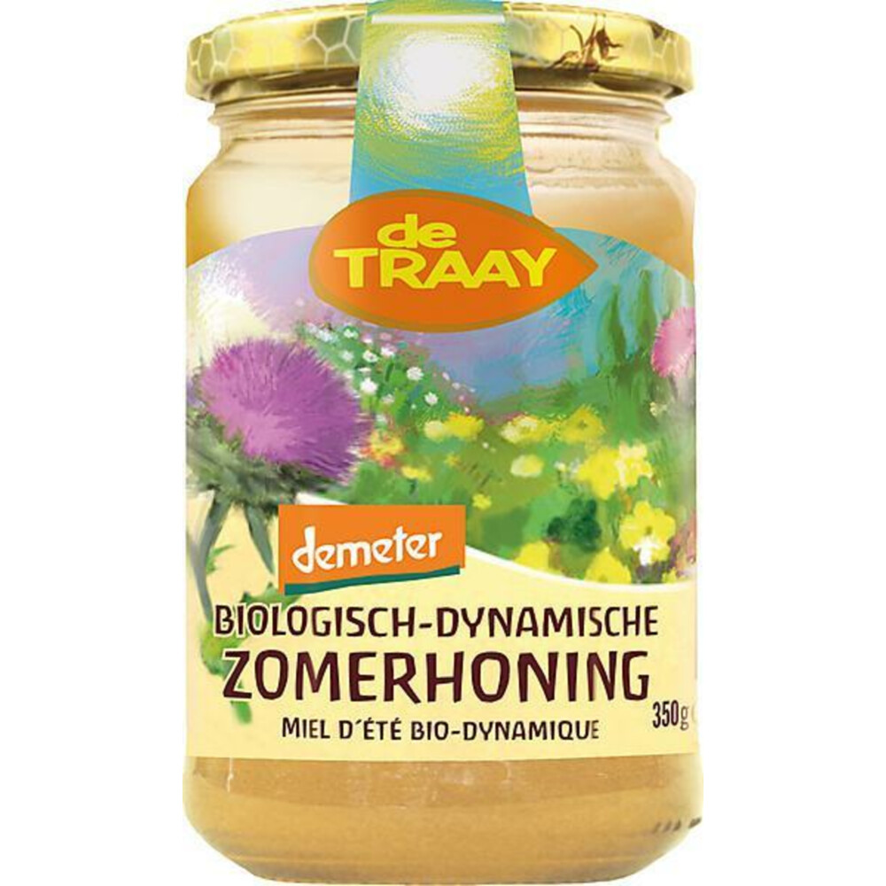 3x De Traay Honing Zomer Demeter 350 gr