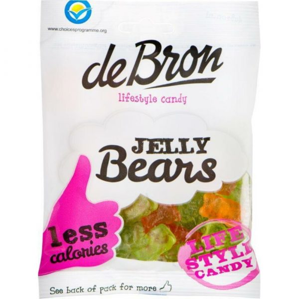 3x De bron Suikervrije Jelly Bears 90 gr