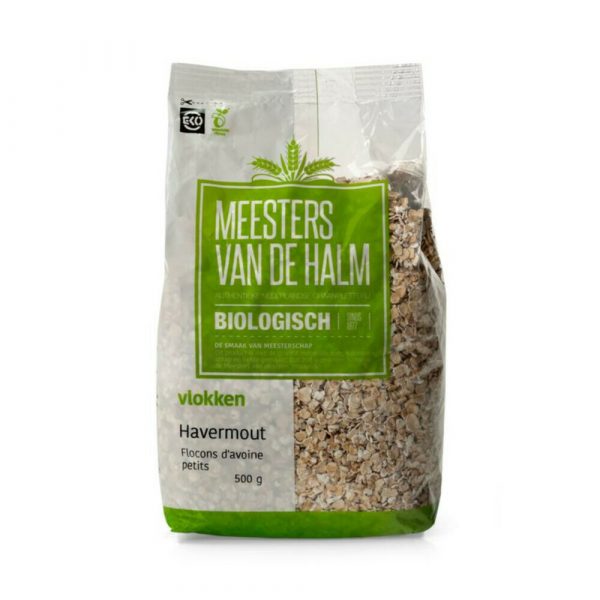 3x De halm Biologisch Havermout 500 gr