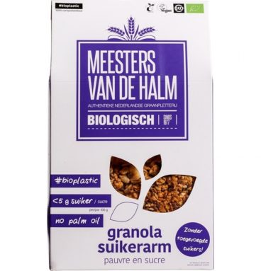 3x De halm Granola Suikerarm Bio 350 gr