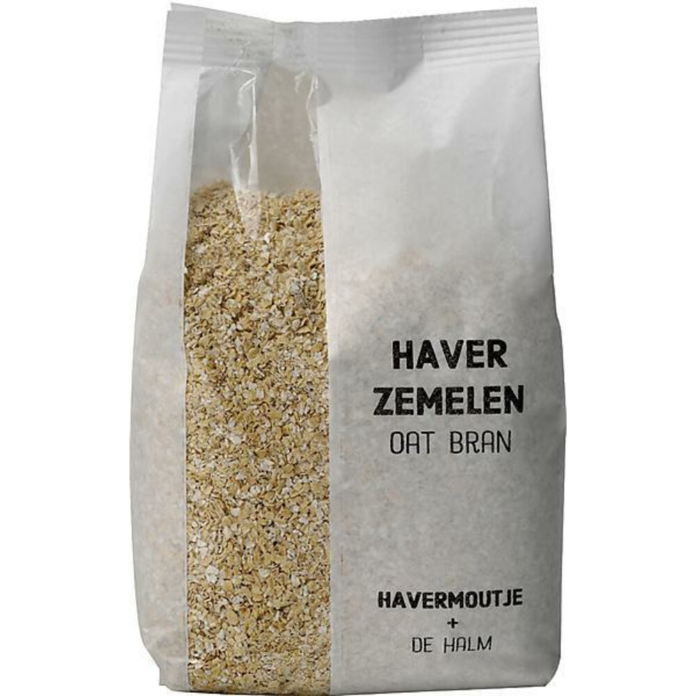 3x De halm Haverzemelen Bio 500 gr