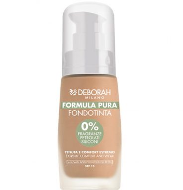 Deborah Milano Formula Pura Fluid Foundation 3.2 Hazelnut 30 ml